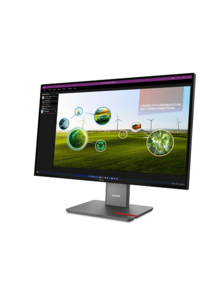Lenovo ThinkVision P27q-40 27" IPS, WLED, 2560x1440, 16:9, 4ms, 24Hz - 120Hz, 350 cd/m2, 1500:1, HDMI, DP, 3x USB-A, 1x USB-C