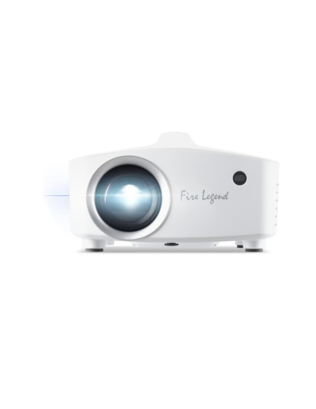 Проектор AOPEN QF13s, LCD, LED източник на светлина, Full HD (1920x1080), 350 ANSI лумена (8000 LED лумена), 1000:1, автомати