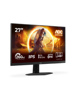 AOC 27G4ZRE, 27" Fast IPS WLED, 1920x1080@260Hz (OC, Native 240Hz), 1ms GtG, 0.3ms MPRT, 300cd m/2, 1000:1, Adaptive Sync, Fl 2