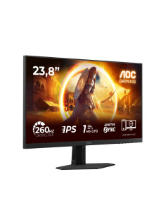 AOC 24G4ZRE, 23.8" Fast IPS WLED, 1920x1080@260Hz (OC, Native 240Hz), 1ms GtG, 0.3ms MPRT, 300cd m/2, 1000:1, Adaptive Sync,  2