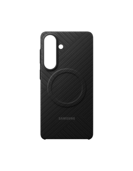 Калъф за Samsung S26+ с карбонов магнит, черен