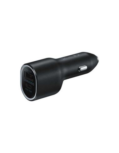 Зарядно за кола Samsung 40W DUO черно