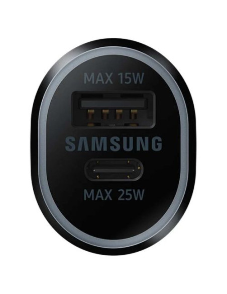 Зарядно за кола Samsung 40W DUO черно