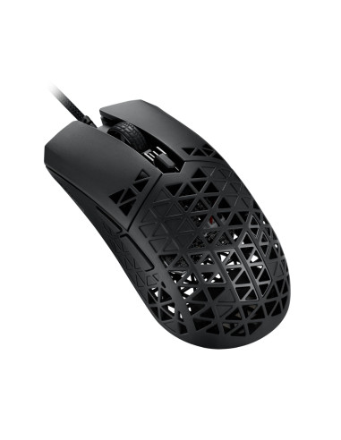 Asus TUF Gaming M4 Air Wired Gaming Mouse, 16 000 DPI сензор, 6 програмируеми бутона, Ultralight Air Shell, IPX6 водоустойчив