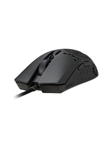 Asus TUF Gaming M4 Air Wired Gaming Mouse, 16 000 DPI сензор, 6 програмируеми бутона, Ultralight Air Shell, IPX6 водоустойчив