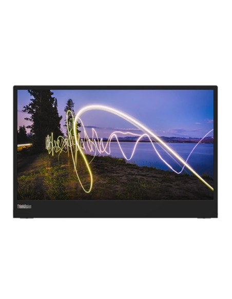 LENOVO ThinkVision M15 LED монитор 15.6 инча, преносим, ​​1920x1080 Full HD (1080p) 60Hz IPS, 250cd/m2, 1000:1, 6ms, 2xUSB-C