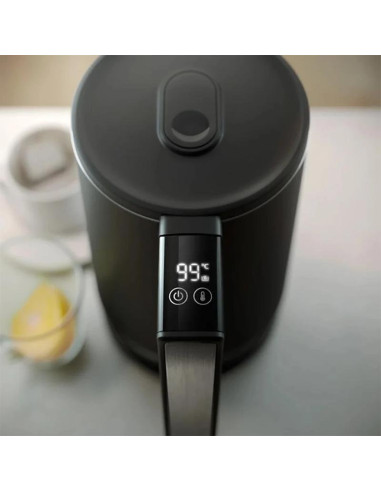 Двустенна кана PHILIPS серия 7000 1.7 литра функция за поддържане на топлината черна