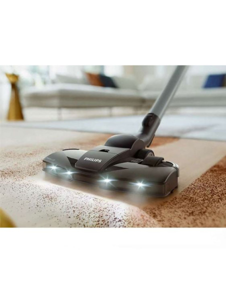 PHILIPS XD8122/10 Прахосмукачка с торба S8000 Performer LED Allergy H13 филтър Тъмночерна
