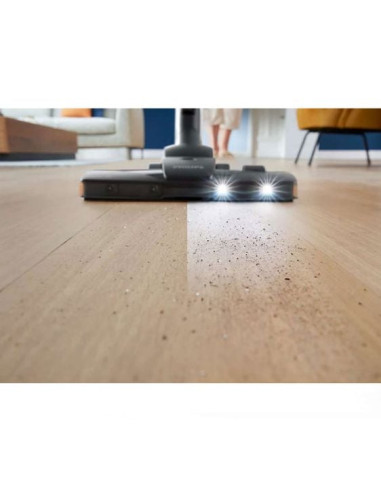 PHILIPS XD8122/10 Прахосмукачка с торба S8000 Performer LED Allergy H13 филтър Тъмночерна
