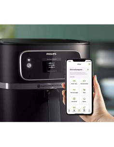PHILIPS Airfryer Series 7000 8.3l 2200W черен Свързан с приложението HomeID 2