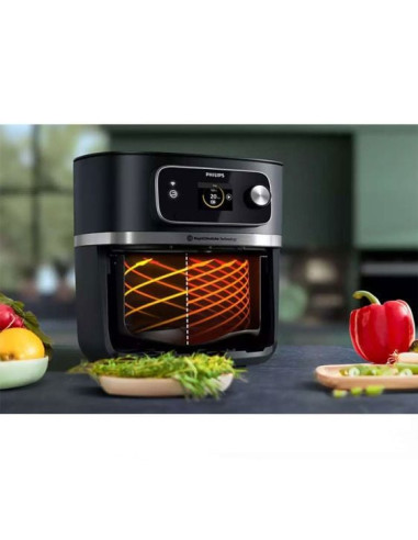 PHILIPS Airfryer Series 7000 8.3l 2200W черен Свързан с приложението HomeID