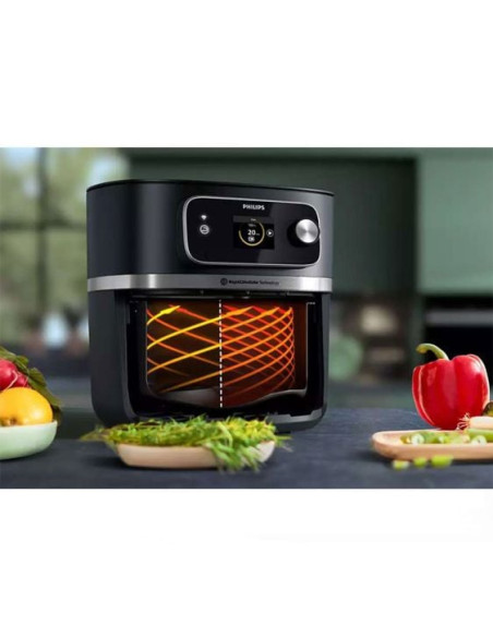 PHILIPS Airfryer Series 7000 8.3l 2200W черен Свързан с приложението HomeID