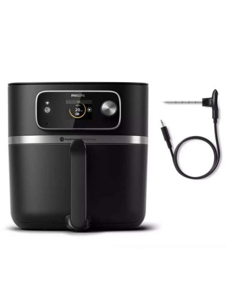 PHILIPS Airfryer Series 7000 8.3l 2200W черен Свързан с приложението HomeID
