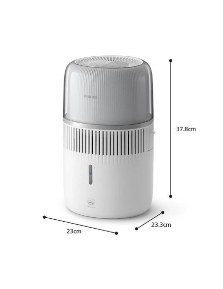 Овлажнител PHILIPS серия 5000 До 56 м2 3 настройки бял