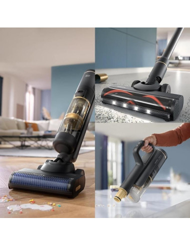 PHILIPS Вертикална и ръчна безжична прахосмукачка AquaSpin