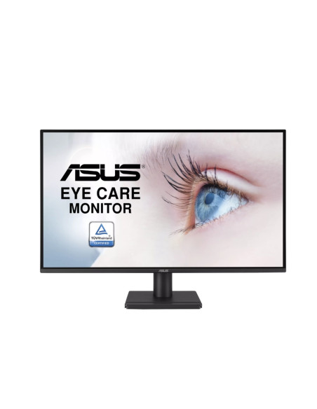 Монитор Asus VA27AQ Eye Care, 27", IPS, QHD, 99- sRGB, без рамка, HDMI, DisplayPort, VGA, 1ms MPRT, стерео високоговорители, 