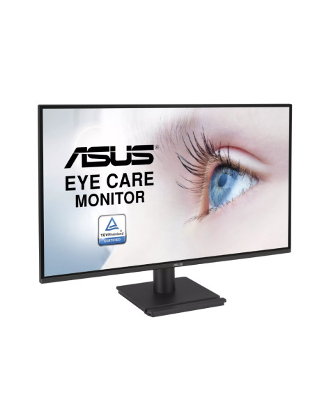 Монитор Asus VA27AQ Eye Care, 27", IPS, QHD, 99- sRGB, без рамка, HDMI, DisplayPort, VGA, 1ms MPRT, стерео високоговорители, 