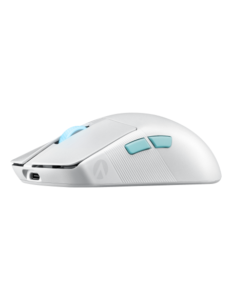 Геймърска мишка Asus ROG Harpe Ace Aim Lab Edition, ултра лека 54 g, свързаност (2,4 GHz RF, Bluetooth, кабелна), 36K DPI сен
