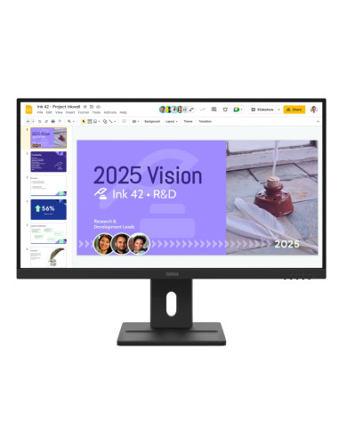 Lenovo ThinkVision E27Q-40 27" IPS, WLED, 2560x1440, 16:9, 100Hz, 4ms, 350 cd/m2, 1500:1, 2Wx2 високоговорителя, HDMI, DP, на