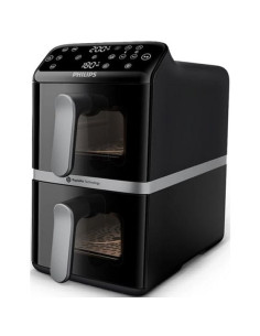 PHILIPS Airfryer Series 4000 Двойна кошница 6 предварително зададени менюта