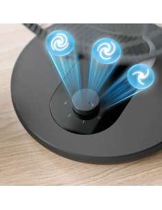 Настолен вентилатор PHILIPS серия 1000 с минимален шум, накланящ се и осцилиращ, 35 см 2