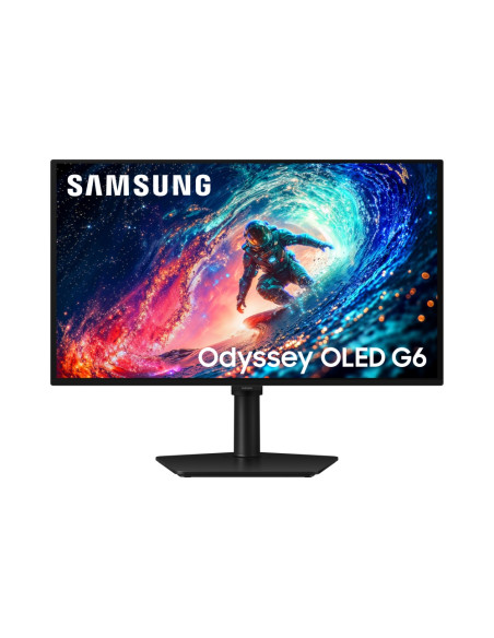 Samsung 27" LS27HG612SU Odyssey QD-OLED G6 QHD 2560x1440 0.03ms 240Hz Без отблясъци Черен