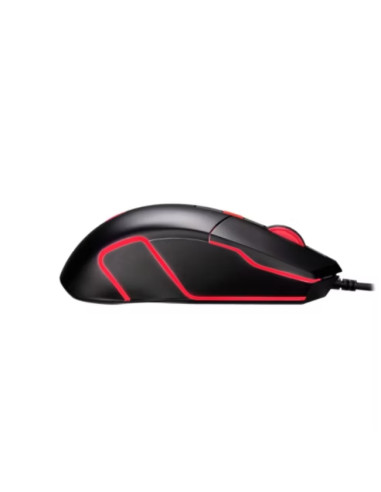 Мишка Acer Nitro NMW100 Черна, До 7200 dpi, Кабелна, 6 бутона, Опаковка за продажба на дребно