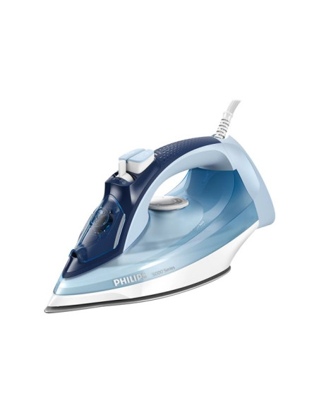 PHILIPS Парна ютия Series 5000 45g/min 180g парен удар SteamGlide Plus 2400 W черно/лилаво