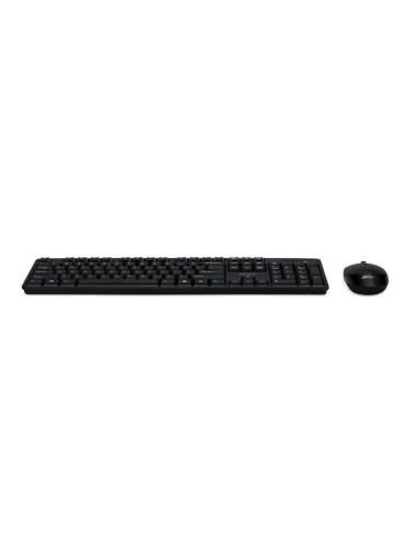 Acer Combo set AAK410 клавиатура и мишка, безжична, USB, стандартна, черна, без кирилица