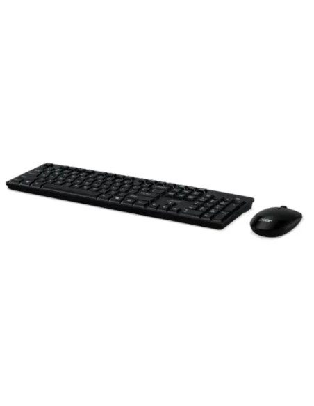 Acer Combo set AAK410 клавиатура и мишка, безжична, USB, стандартна, черна, без кирилица