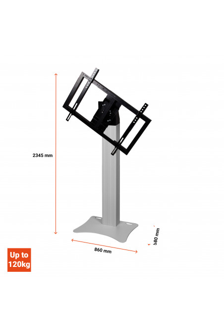 celexon Professional Plus Display Trolley Fixed-42100-LP Landscape/Portrait