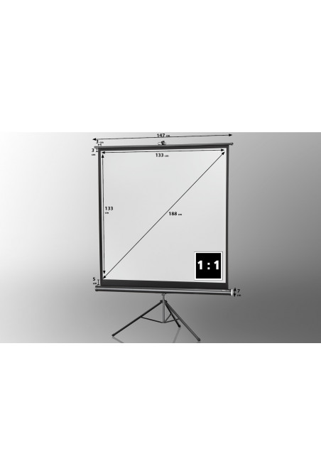 celexon screen Tripod Economy 133 x 133 cm