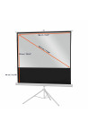 celexon screen Tripod Economy 158 x 89 cm - white edition