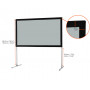 celexon Folding Frame screen 203 x 114cm Mobile Expert, rear projection