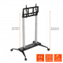 celexon Professional electric height adjustable display trolley Adjust-4270M