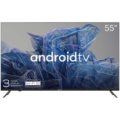 55, UHD, Google Android TV, Black, 3840x2160, 60 Hz, , 2x10W, 83 kWh/1000h , BT5, HDMI ports 4, 24 months