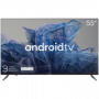 55, UHD, Google Android TV, Black, 3840x2160, 60 Hz, , 2x10W, 83 kWh/1000h , BT5, HDMI ports 4, 24 months