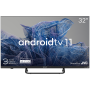 32, FHD, Android TV 11, Black, 1920x1080, 60 Hz, Sound by JVC, 2x8W, 27 kWh/1000h , BT5.1, HDMI ports 3, 24 months