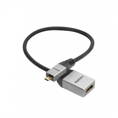 celexon Micro HDMI to HDMI M/F Adapter with Ethernet - 2.0a/b 4K 0.Professional Line