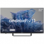 32, FHD, Android TV 11, Black, 1920x1080, 60 Hz, Sound by JVC, 2x8W, 27 kWh/1000h , BT5.1, HDMI ports 3, 24 months