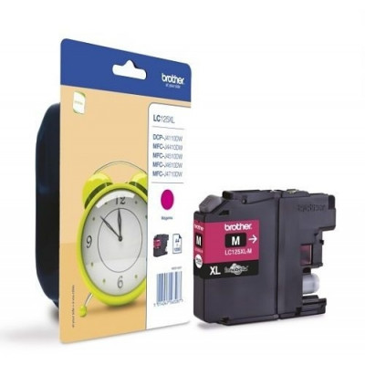 Brother LC-125 XL Magenta Ink Cartridge for MFC-J4510DW