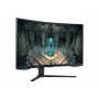 Samsung 32BG650 32" Odyssey G6 Smart, Curved 1000R, VA, 240 Hz, 1 ms GTG, 2560x1440, 350 cd/m2, 2500:1 Contrast, Eye Saver, Flic