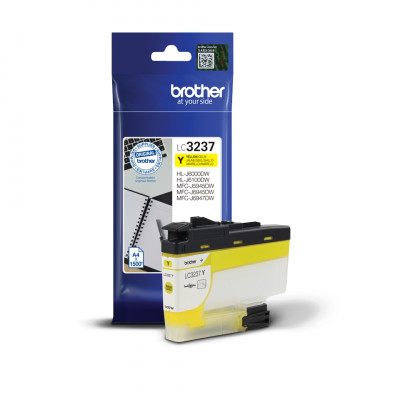 BROTHER LC-3237Y Yellow Ink 1500 pages