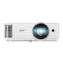 Acer Projector S1386WH, DLP, Short Throw, WXGA (1280x800), 3600 ANSI Lumens, 20000:1, 3D, HDMI, VGA, RCA, Audio in, Audio out, V