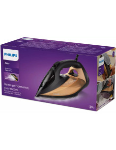 PHILIPS Парна ютия Series 6000 55g/min 260g парен удар Керамична гладеща плоча 3200W SteamGlide Elite 2