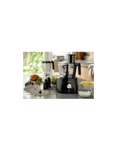 Кухненски робот Philips Avance Collection 1300W, 3.4 L - черен