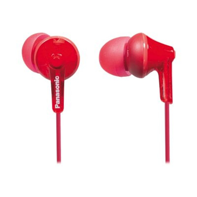 PANASONIC RP-HJE125E-R, headphones (in ear) red