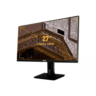 ASUS TUF Gaming VG27AQZ 27inch Gaming monitor WQHD 2560x1440 165Hz G-SYNC compatible HDR 1ms 16:9 HDMI DP Speaker