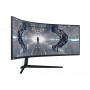 Samsung LC49G95T, 49" Odyssey GAMING, Curved VA QLED, 1000R, 240 Hz, 1ms GTG, 5120 x 1440, 32:9, 420cd/m2, 2xDP, HDMI, 2xUSB