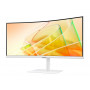 Samsung 34A650 34" Curved VA 3440x1440 5ms 100Hz DP HDMI USB 3.0 Speakers Thunderbolt White